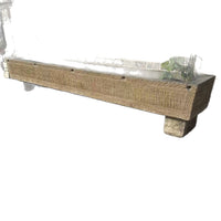 Outdoor Vintage Stone Trough Garden Water Feature Piglet Fish Pond Ornament