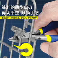 SITELI Model Nipper Set for Gundam and Plastic Model Kits - Single and Double-Edged Thin Blade Cutters