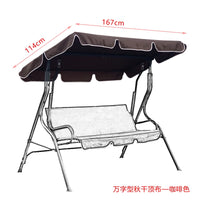 Outdoor Patio Swing Canopy Replacement Cover Waterproof UV Protection