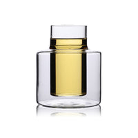 Double-Layer Insulated Glass Candle Holder for DIY Scented Candles and Decorations