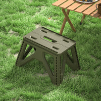 Portable Folding Stool for Outdoor Camping Fishing Home Use - Thickened Plastic Chair for Kids & Adults