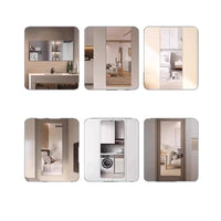 Self-Adhesive Full-Length Wall Mirror for Dressing Rooms and Bathrooms, Explosion-Proof