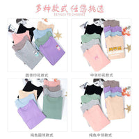 100% Cotton Thermal Underwear Set for Teens and Women - Thin Base Layer for Autumn/Winter