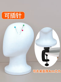 Foam Mannequin Head for Wigs - Cosplay, Styling, Display, and Storage
