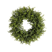 Artificial Eucalyptus and Milan Leaf Wreath for Wedding Decor and Photography Props