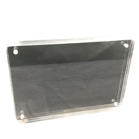 Acrylic Magnetic Photo Frame Clear Display Stand for Photos, Signs, and Price Tags