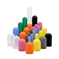 Silicone Rubber Round Dustproof Cap High Temperature Resistant Plastic Tube Cover Insulating Sleeve