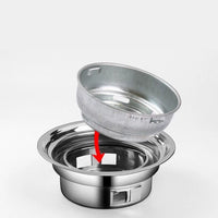 Charcoal Grill Barbecue Accessories: Charcoal Basin, Rack, Plate, and Lifter Tool Set