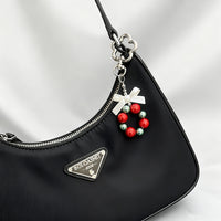 Christmas Sweetheart Beaded Keychain Phone Charm for Best Friends