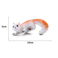 Cute Squirrel Planter Hanger Micro Landscape Desktop Ornament Resin Craft