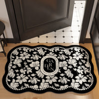 Diatomaceous Earth Bath Mat, Non-Slip Quick Dry Absorbent Bathroom Floor Mat