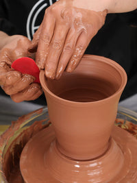 Pottery Clay Sculpting Rubber Scraper Tool for Shaping and Trimming