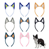 Cute Dog Ear Headband Set for Halloween Cosplay Parties