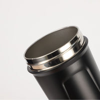 304 Stainless Steel Shaker Bottle with Scale, Portable Sports Water Bottle for Protein Powder and Shakes