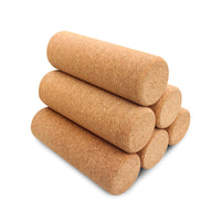 Cork Yoga Massage Ball and Foam Roller Set for Muscle Relaxation and Fitness