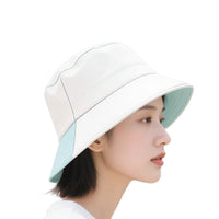 Women's Reversible Wide Brim Bucket Hat, UV Protection Sun Hat for Outdoor Travel