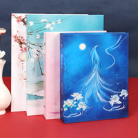 Vintage Style A5/B5 Loose-Leaf Notebook for Poetry & Journaling, Detachable Pages