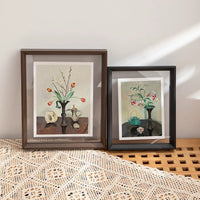 Double-Sided Clear Acrylic Photo Frame for Desk Display, 5-8 Inch