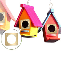 Metal Birdhouse Hole Protector Predator Guard for Nest Boxes