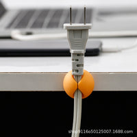 Self-Adhesive Cable Clips for Desk Organization, Wire Management Holders