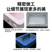 EPP Foam Insulated Food Carrier with Transparent Lid for Outdoor Catering and Baking
