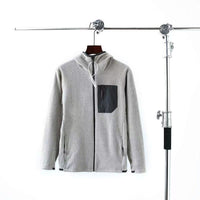 Unisex Outdoor Fleece Hoodie Jacket for Spring/Autumn