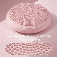 PVC Inflatable Yoga Balance Cushion for Fitness Training and Massage
