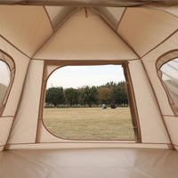 Inflatable Waterproof Camping Tent for 2-3 People - Portable Outdoor Shelter for Hiking and Leisure