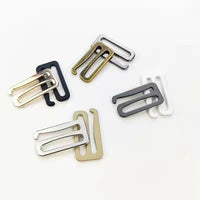 Zinc Alloy 9-Shaped Buckle for Bag Straps - 2cm/2.5cm Non-Slip Adjustment Hook