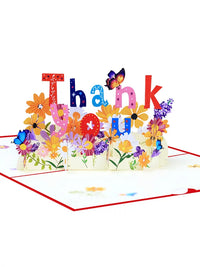 3D Pop-Up Thank You Card for Business Clients & Teachers, Mid-Autumn Festival & Appreciation Gift