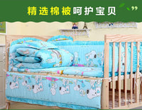 Baby Crib, Solid Wood Twin Bed, Extra Wide, Extended, Unpainted, Multi-functional Rocking Bed