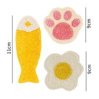 Loofah Pet Chew Toy for Cats and Dogs - Teeth Cleaning and Grinding