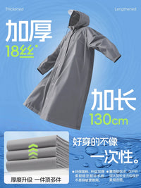 Disposable Rain Poncho for Adults, Portable Full Body Rain Protection for Outdoor Travel, Hiking, and Mountaineering, Thickened Waterproof Raincoat
