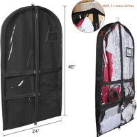 Transparent Garment Bag for Performance Costumes and Suits, Kids' Size