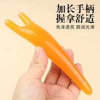 Resin Gua Sha Nose Scraper for Facial Massage and Meridian Dredging