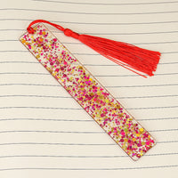 Creative Crystal Rectangle Bookmark DIY Kit with Tassel