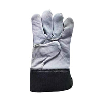 Welding Gloves Leather Heat Resistant Puncture Proof Work Safety Gloves