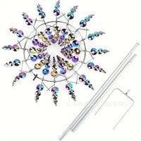 Outdoor Metal Wind Spinner Garden Ornament