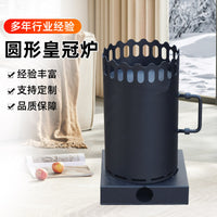 Portable Stainless Steel Wood Burning Stove for Outdoor Camping and Cooking