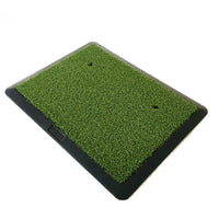 Golf Hitting Mat Dual-Color Swing Practice Pad with Trajectory Display