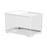 Aquarium Turtle Tank Clear Glass Fish Tank for Home Living Room Balcony Landscaping Small Ecological Tank