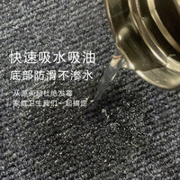 Thickened Entrance Floor Mat for Office Chair, Soundproof & Non-Slip Floor Protector, Dust Removal, Customizable