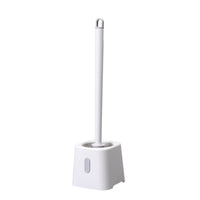 Toilet Brush Set with Holder, Wall-Mounted or Freestanding, No-Drill Cleaning Brush