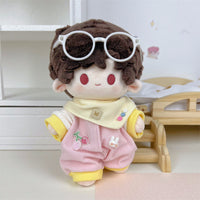 Cotton Doll Jumpsuit Outfit for 10cm/20cm Plush Dolls