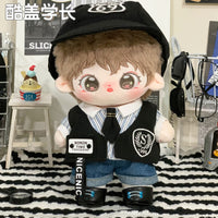 20cm Doll Clothes Set for Cotton Dolls, Stylish Outfits for Plush Figures