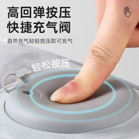 Inflatable Seat Cushion for Concerts & Outdoor Events, Portable Pressure-Activated Height-Increasing Pad