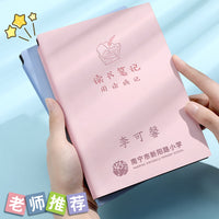 A5 Student Reading Notebook for Vocabulary and Sentence Extraction