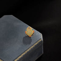 Vintage Ruyi Magnetic Brooch Pin for Neckline Anti-Exposure