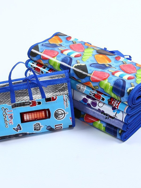 Portable Aluminum Film Beach Mat Picnic Blanket