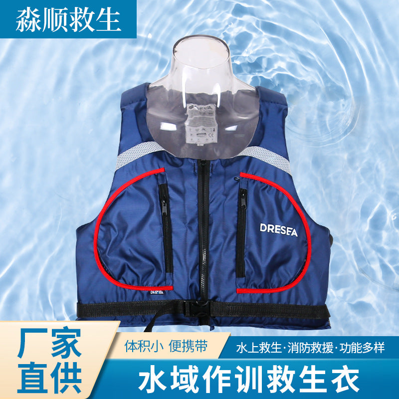 Water Rescue Training Life Vest with Adjustable Buckles